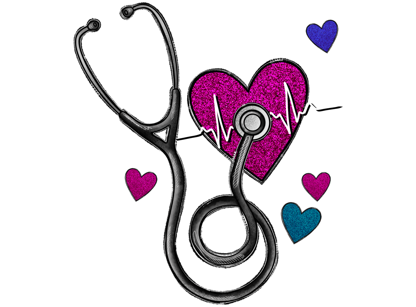 Western Nurse Vinyl Stickers