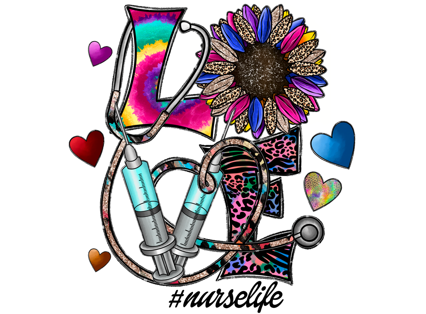 Western Nurse Vinyl Stickers