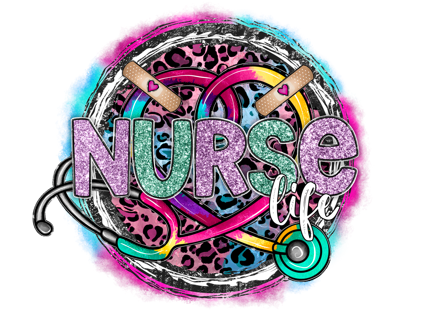 Western Nurse Vinyl Stickers