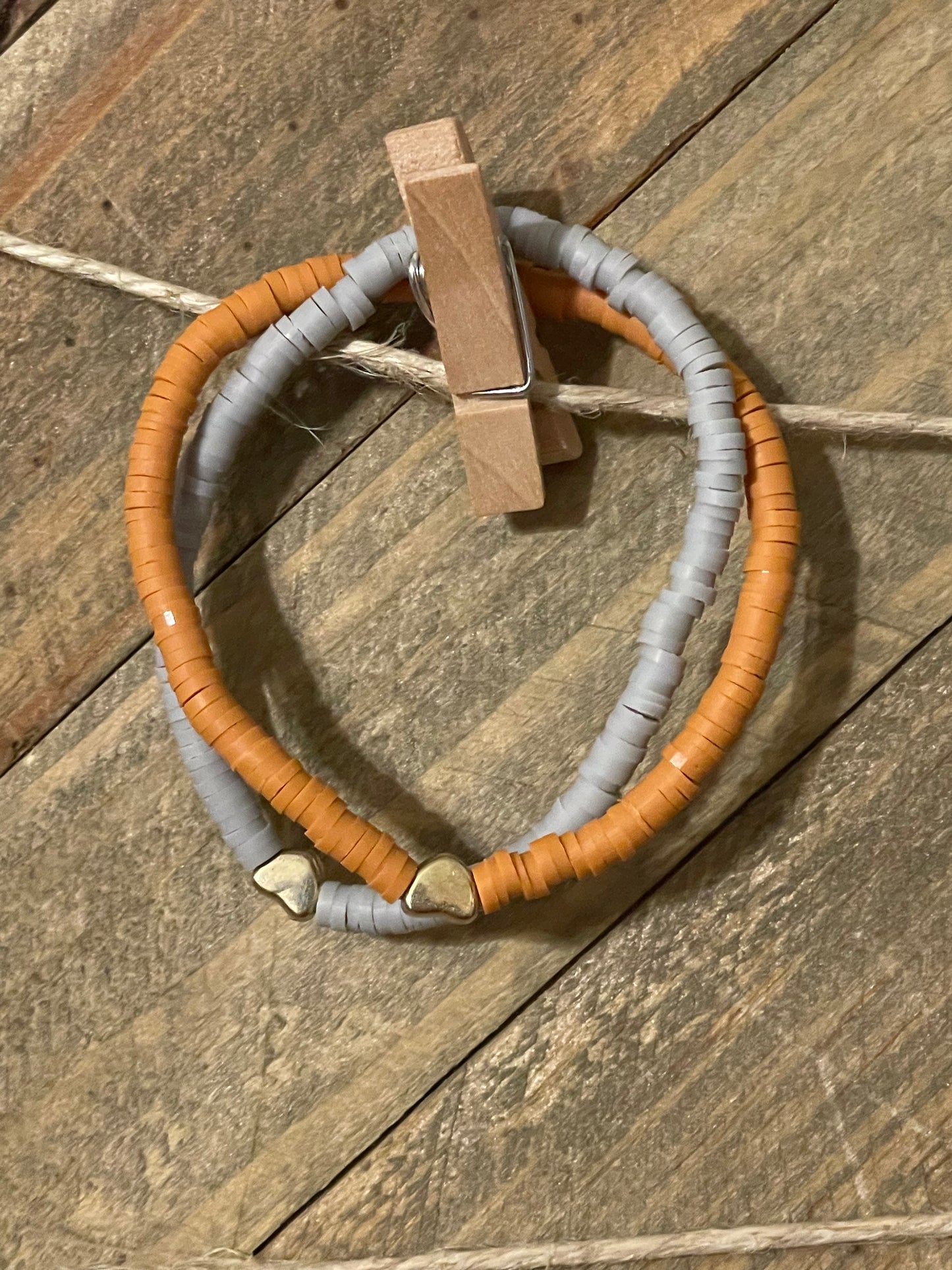 Vintage Pottery Beaded Bracelet