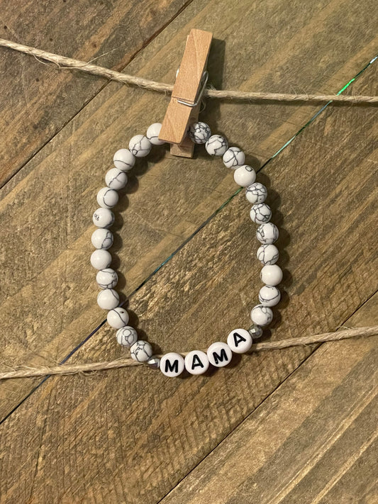 Mama Beaded Bracelet