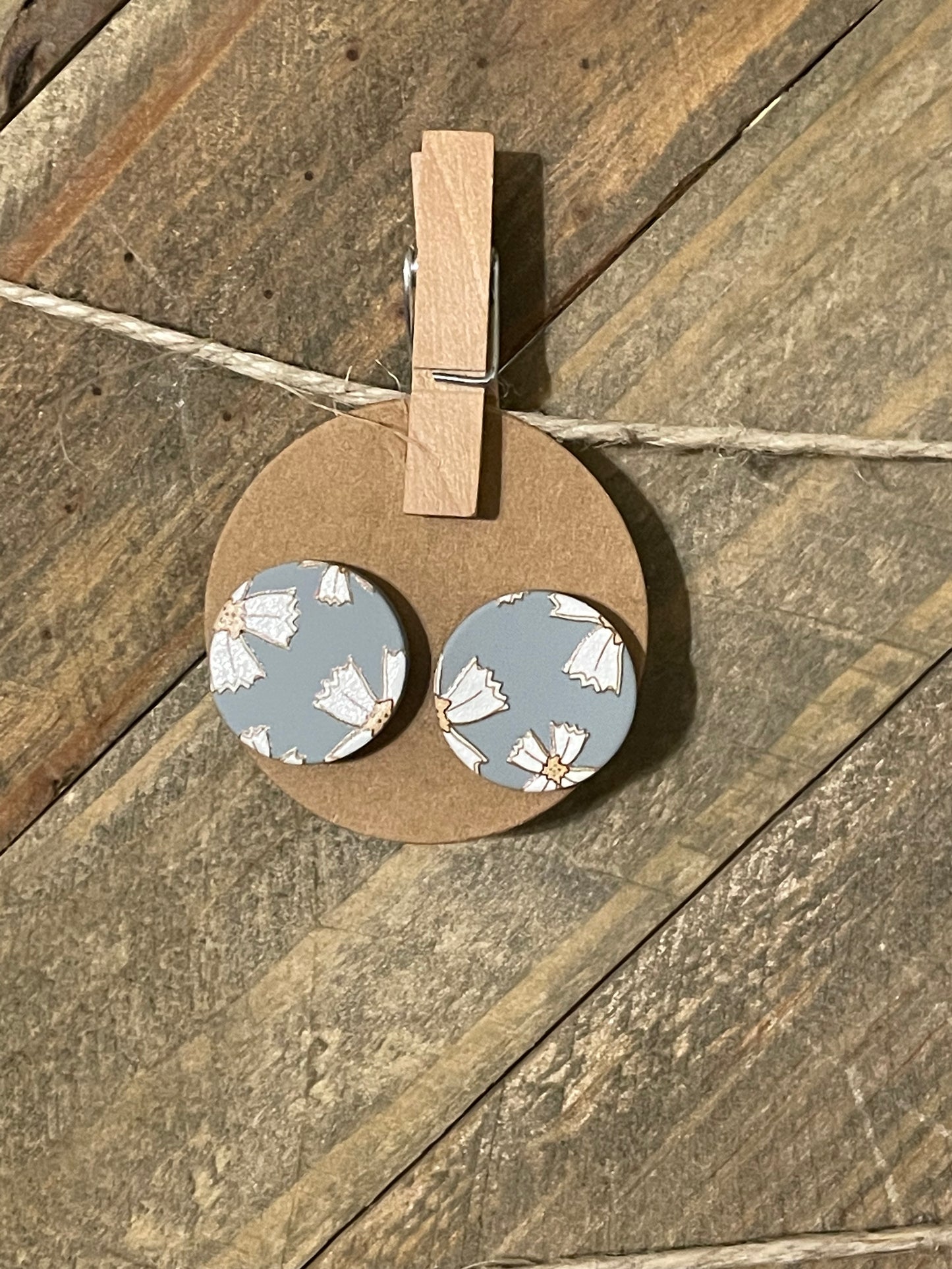 Leopard Stud Earrings