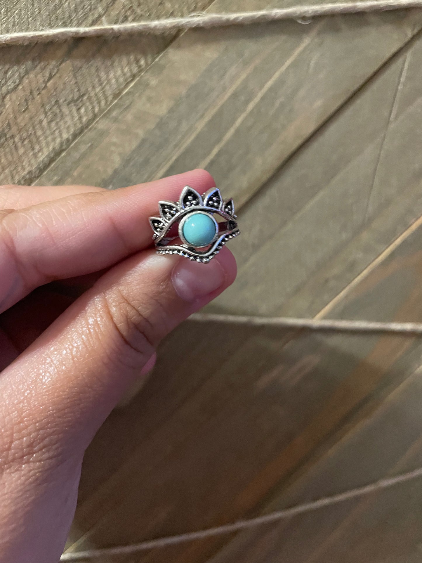 Turquoise Stone Ring