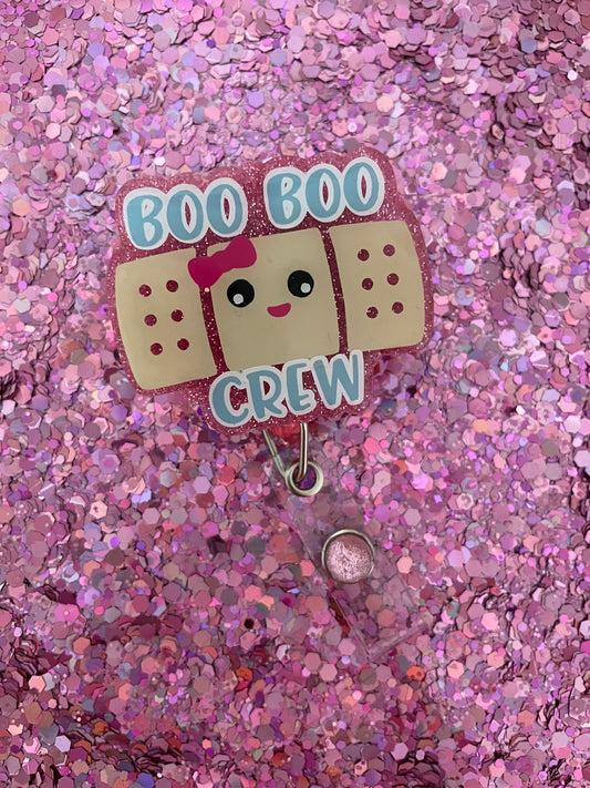 Boo Boo Crew Badge Reel