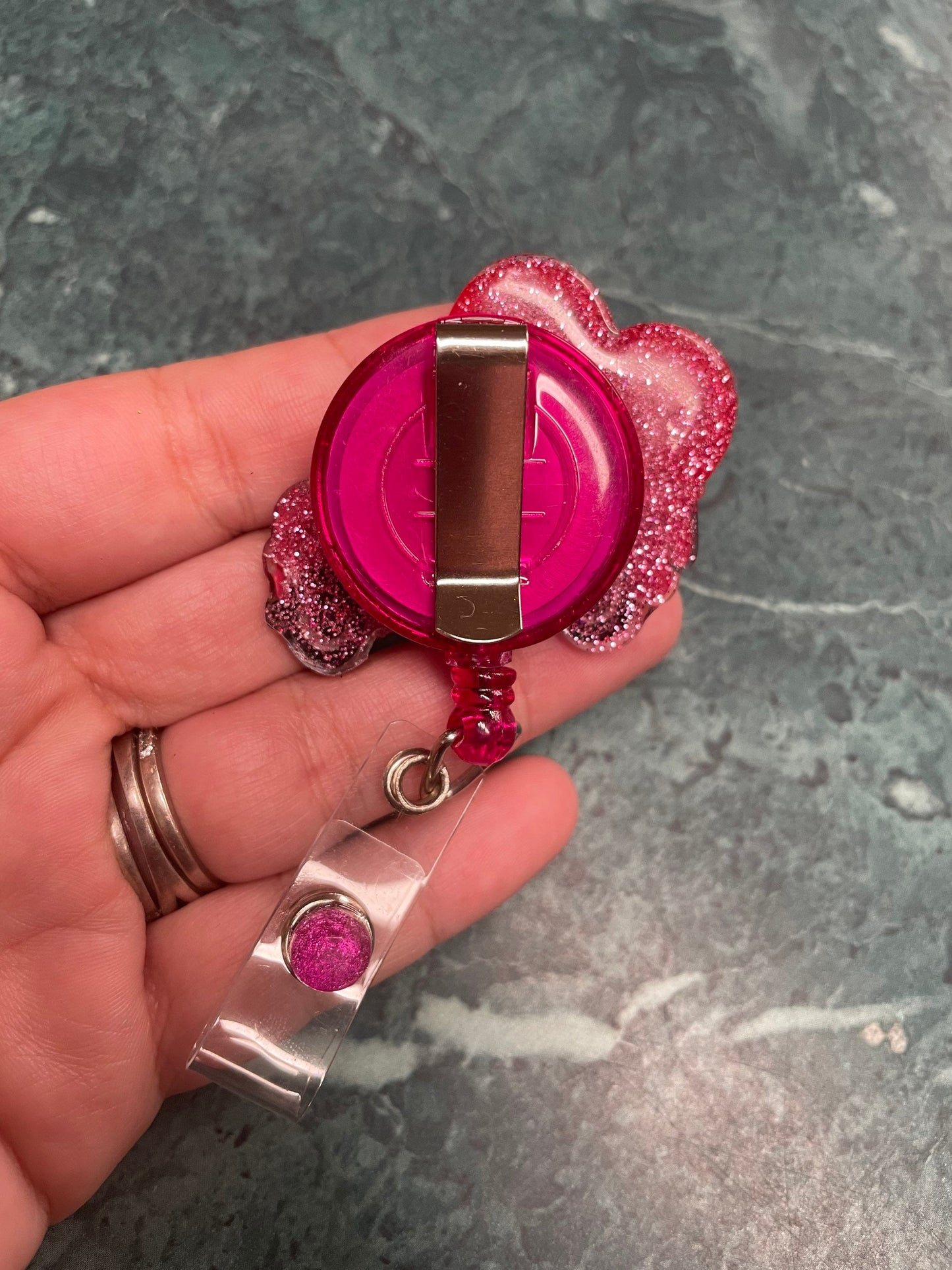 Vintage Heart Truck Badge Reel