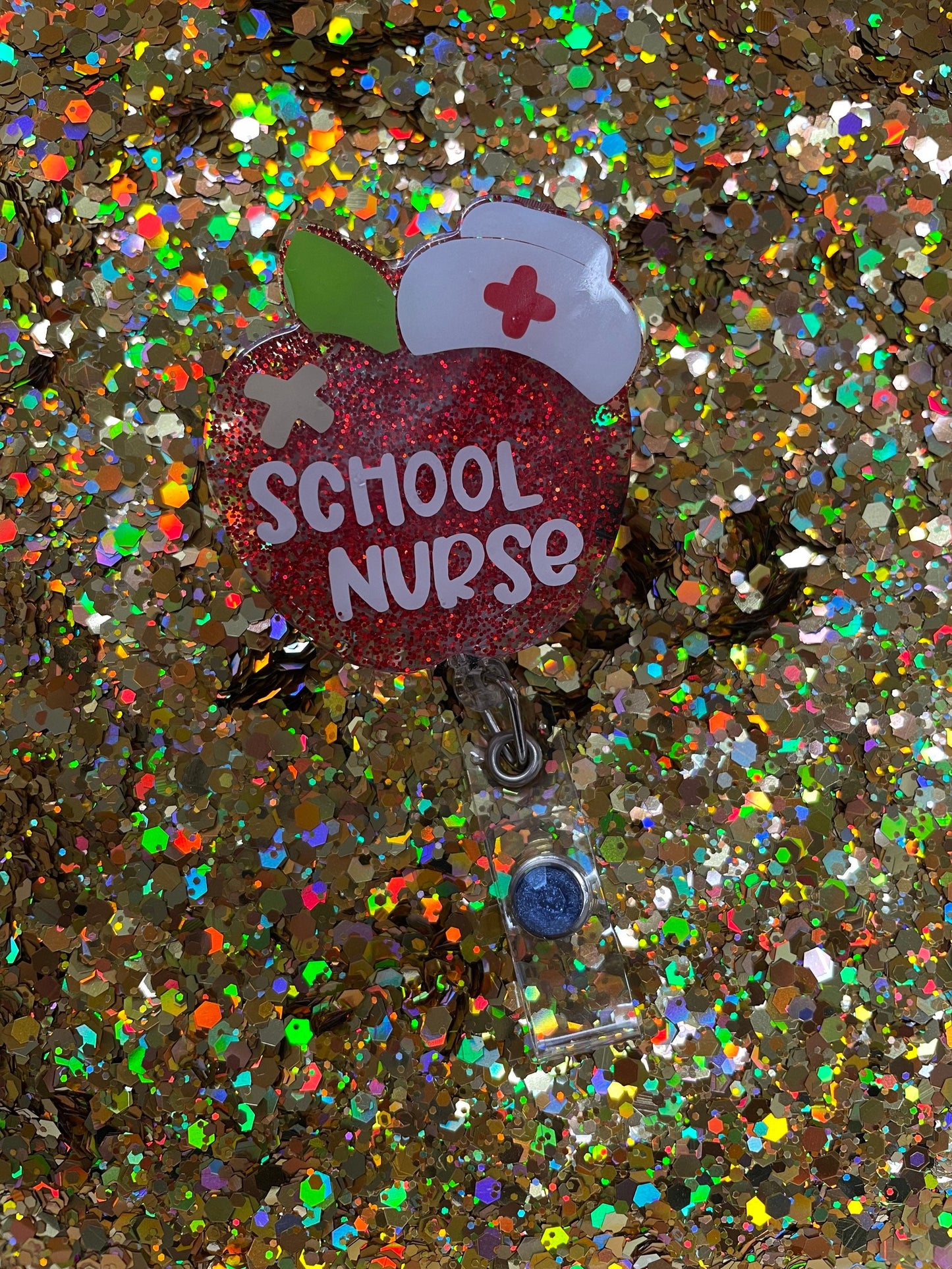 School Nurse Badge Reel