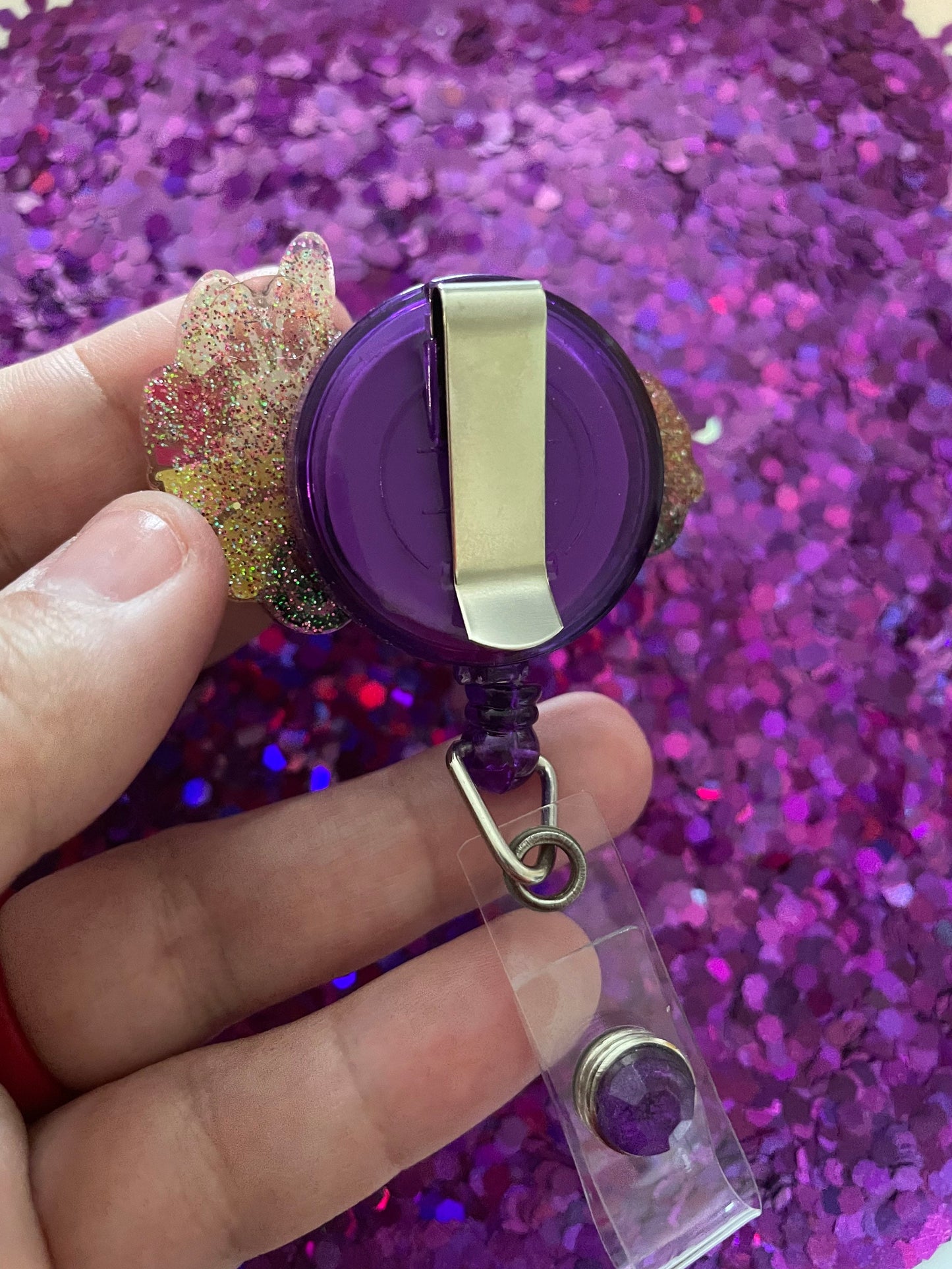 Vintage Easter Truck Badge Reel