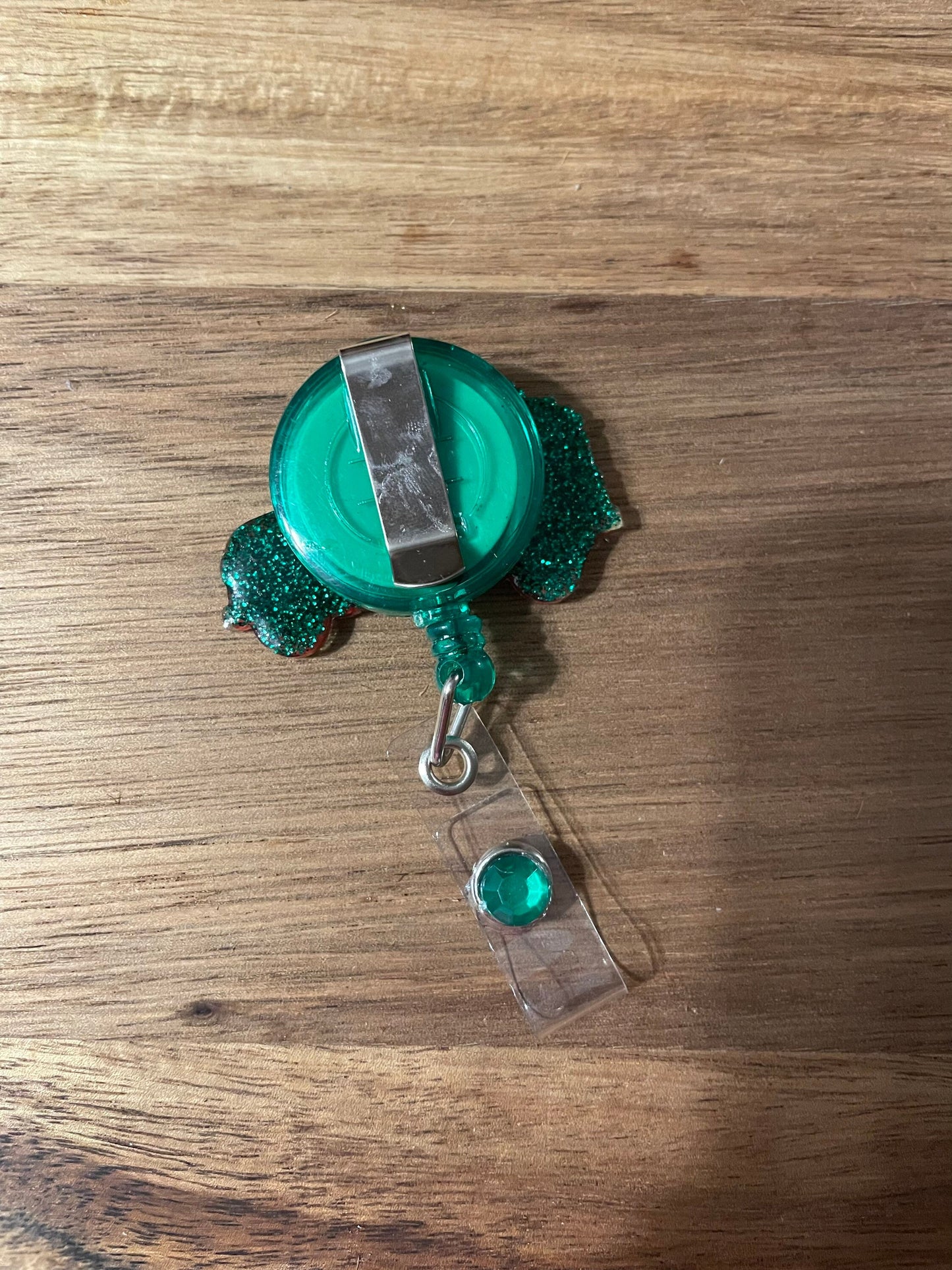 Vintage Christmas Truck Badge Reel