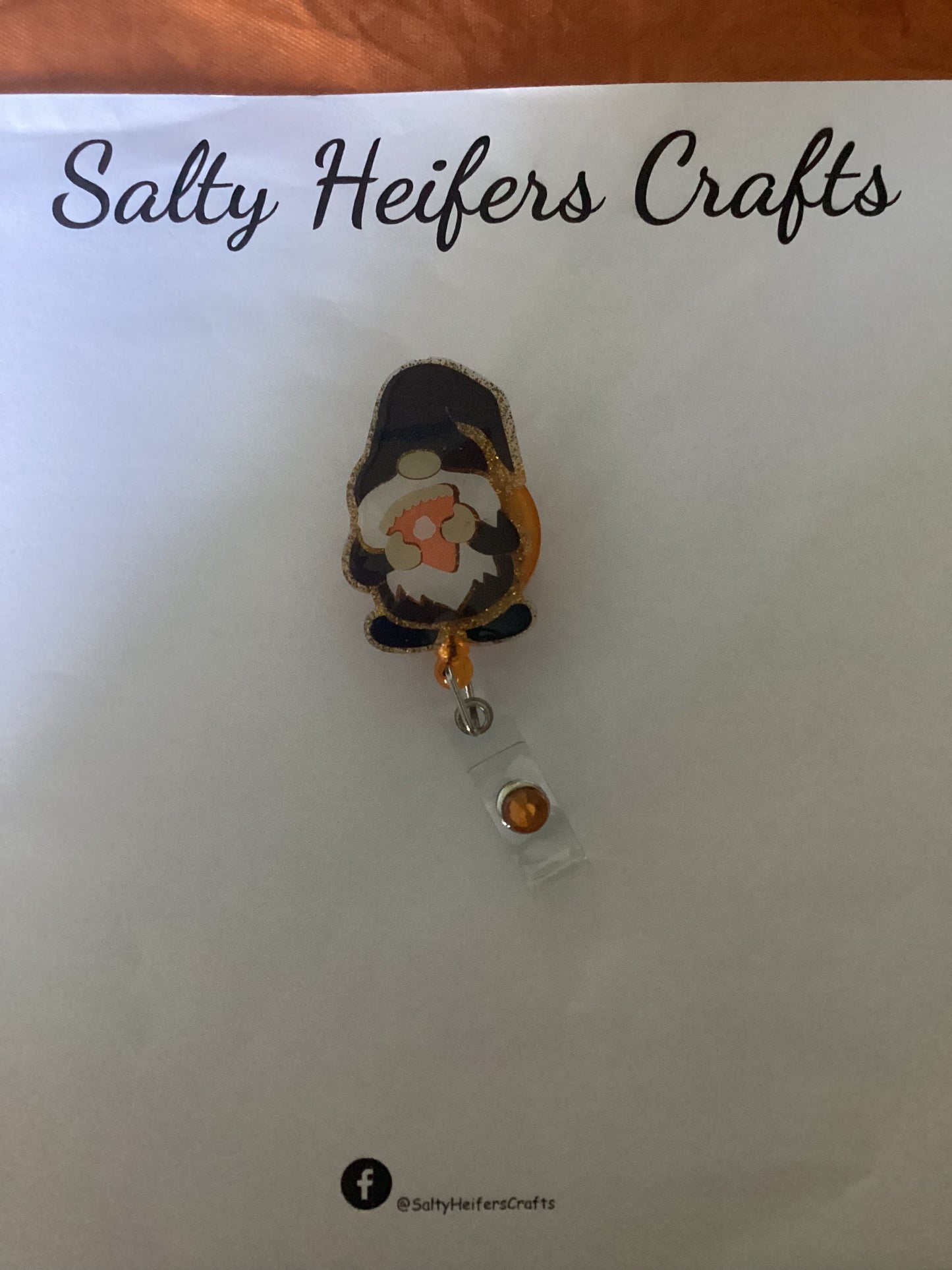 Thanksgiving Gnome Badge Reel