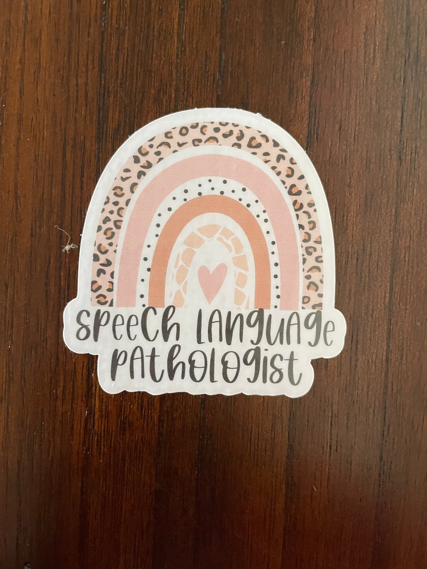 Speech Language Pathologists Vinyl Stickers