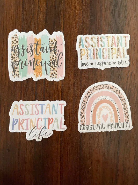 Assistant Principal Vinyl Stickers