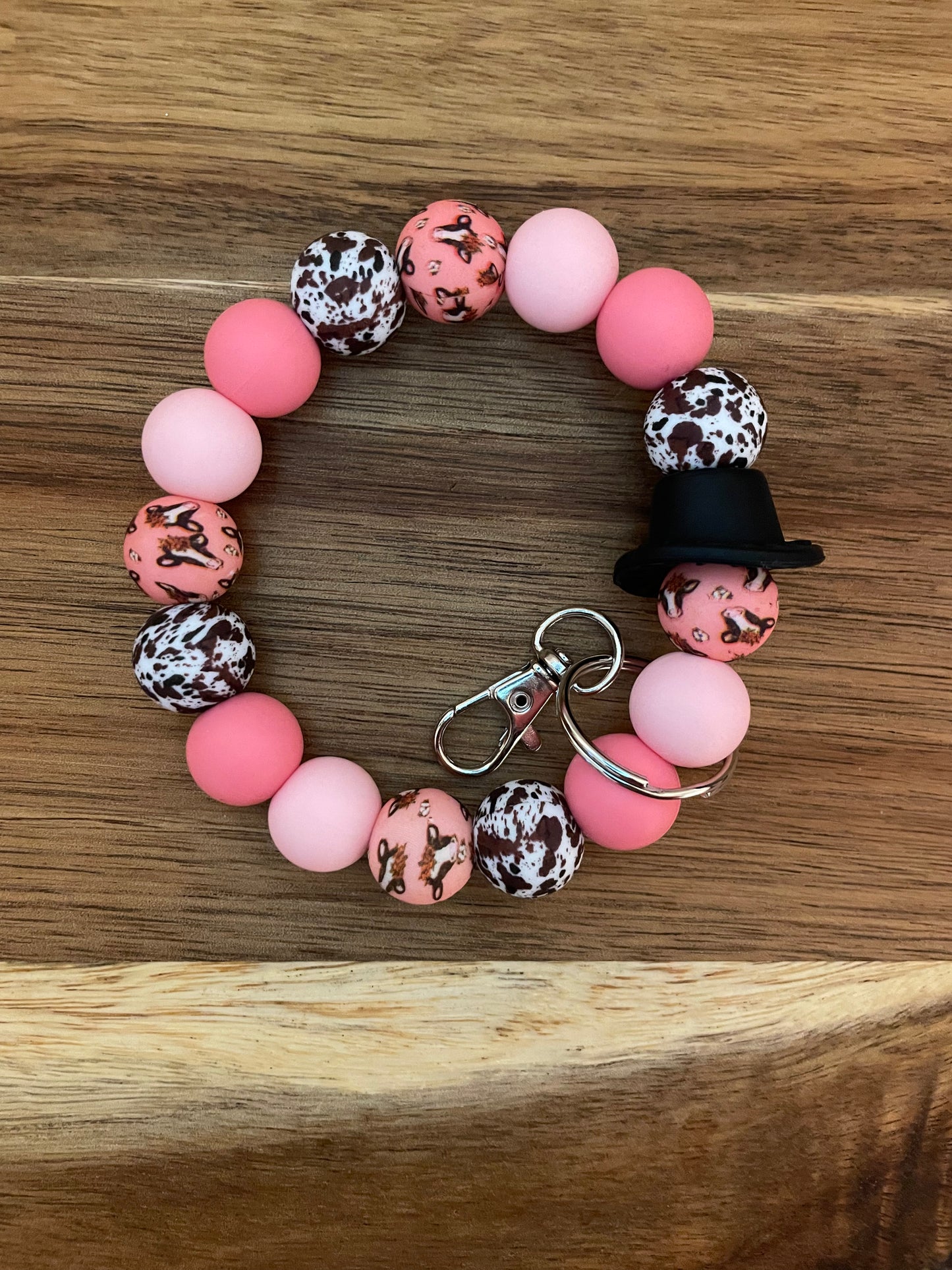 Pink Cowgirl Wristlet