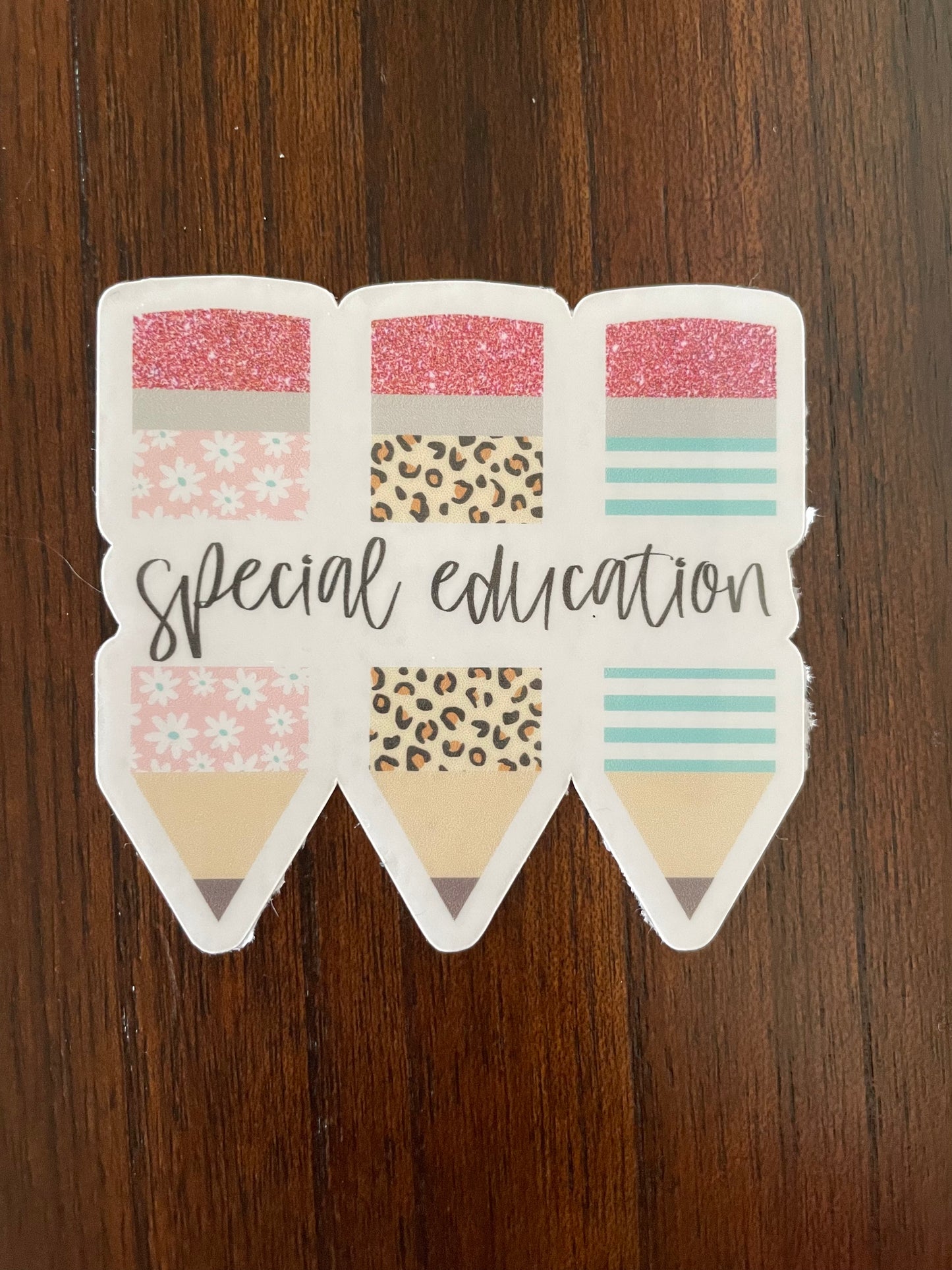 Special Education Vinyl Stickers