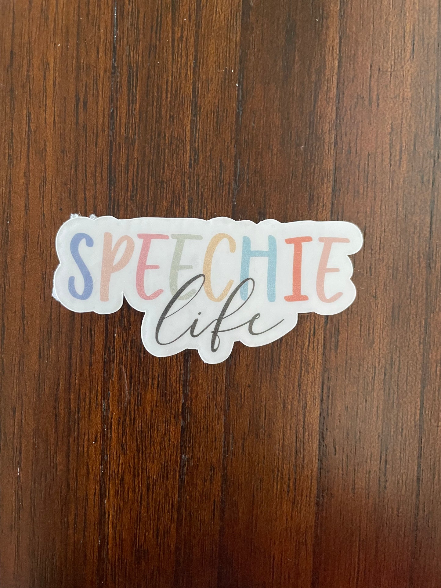 Speech Language Pathologists Vinyl Stickers