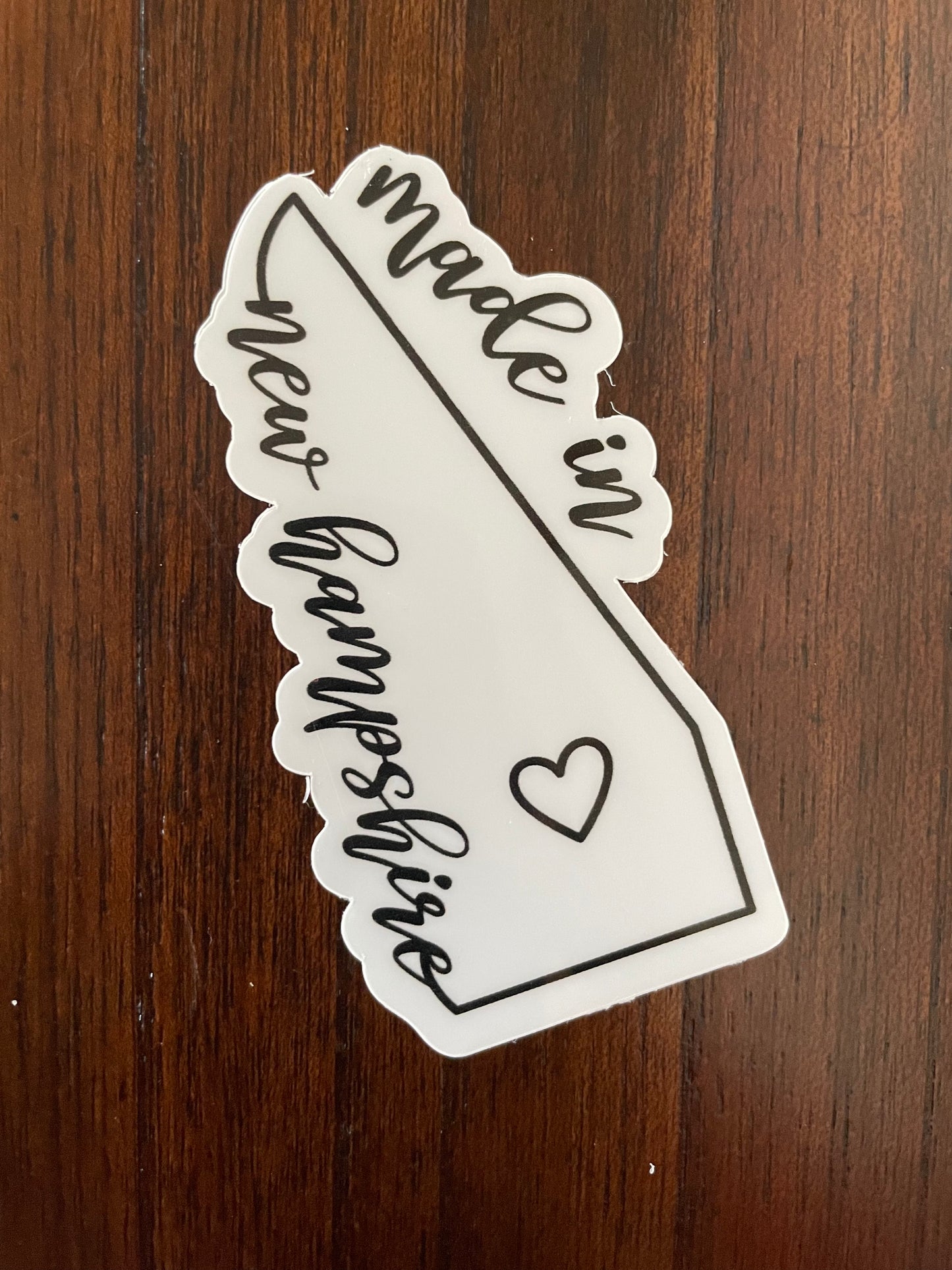 Made in State Vinyl Stickers